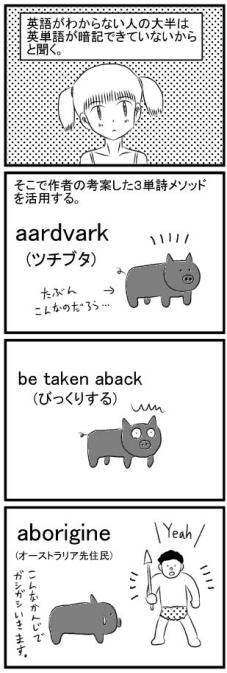 1b aardvark, be taken aback, aborigine.